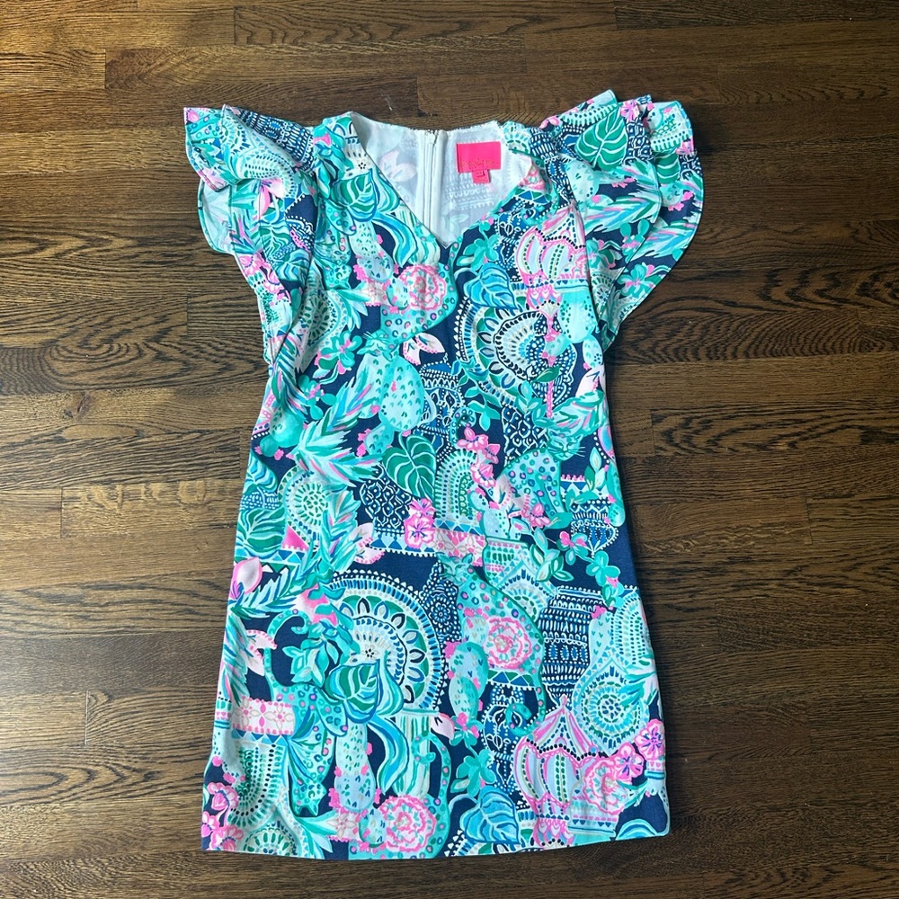 Lilly Pulitzer Ruffle Sleeve Dress